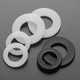 JINGGONG GB97 Nylon Washer Nylon Gasket Plastic Gasket Washer Insulating Washer Gasket Nylon Flat Washer 20% Off White M4*9*1 (200 pieces)