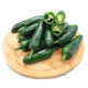 GEWOSI fresh Hong Kong peppers, Mexican peppers, pickled peppers, spicy, thin skin and thick flesh, seasonal farm-grown whole box supermarket vegetables, peppers 5*0.5kg, spicy