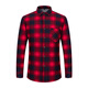 Uniqkuku Offizielle Website 2024 Neues Winterplaid plus Samthemd für Männer mittleren Alters und älteren Menschen verdicktes warmes Hemd 9903 L