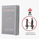 MIZU PASSPORT PROTECTION CASE AVANCÉ AVANCE CUSTUMAGE ANTÉLIÈRE CUSTAL BRUSSE RFID MULTIFONCTION DE VOYAGE AIR TICK CLIP PARTPORT PARSPORT U PADPORT - ROSE