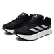 Adidas Herrenschuhe Sommer neue Sportschuhe leichte leichte atmungsaktive Freizeitschuhe Mesh Laufschuhe Id9849 Schwarz und Weiß 40