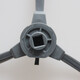 XMSJ adaptado a Skyworth Skyworth Sweing Robot M719M718 Cepillo lateral 2 piezas de ensamblaje 2 piezas de ensamblaje
