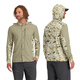
SIMMS hooded shirt men's spring and summer sun protection clothes INTRUDER long-sleeved fishing sun protection clothes casual top comfortable and breathable PG-13559 gray-white plaid M