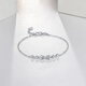 Saturday Fu PT950 platinum bracelet for women PT073528 about 2.23g 16+1.5cm birthday gift