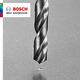 Bosch twist drill bit set 1-10mm metalworking drill bit woodworking drill bit high-strength steel plate straight handle drill bit self-centering high-speed steel grinding 19-piece set