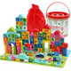 LEAUN BIG GRAIN ARCHITECT COMMECHESS PUBLIPS DIGITAL DIGITAL PUBLISSE ÉDUCATION PLUS ÉDUCATION BOTTE BLAINSEMENTS Assemblage Toys Toys 50 blocs (emballé)