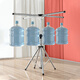 Baoyouni Baby Kleidung Trocknungsregal bodenhaftes Klapptuchregal Kinderkleidung Trocknungsregal Badetuch Rack Baby Windel Rack Kleidung Cross Telescopic Faltmodell DQ9227-1