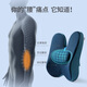 Jiao Automóviles Lumbar Asiento Cuschion Cushion Silla lumbar Silla lumbar Cushion CHOP Lumbar Asiento Cushion HemorRhoid Cushion SN677 Cushio de asiento mejorado [Gray de cáñamo] ''