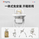 
Hakada baby dining chair multi-functional baby dining chair children's home foldable study chair can sit or lying bench
