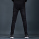 
Fan Litai autumn and winter plus velvet thickened smoke gray jeans for men slim feet fashionable casual simple men jeans long trousers QQ 1049 gray 33