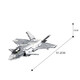 
My extraordinary aircraft building blocks, military aerospace toys compatible building blocks, plug-in models, aviation cultural and creative series, J-10B, military 10, J-20 stealth fighter [1365] 20305