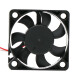 品代 双滚珠 耐用5010 5CM厘米 DC5V USB软路由/路由器散热风扇功放迷你主机改装USB 5V风扇【显卡2P】
