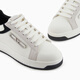 
EMPORIO ARMANI/Armani official flagship new women's low-top lace-up hollowed-out decorative sports casual shoes 2025 summer C679-light white/black 37