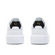 Puma (Puma) Männer und Frauen erhöhte dicke alleinige Gelegenheitsbrettschuhe, kleine weiße Schuhe, OSL Pro 391220 White-Gold-04 36