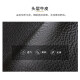 Scarecrow Men's Short Top-layer Cowhide Wallet Gift Box Business Wallet Practical Card Holder Chinese Valentine's Day Birthday Gift Black Gift Box [Excellent Gift]