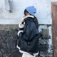 Hong Kong Style Chic Lamb Wolle Motorradanzug für Frauen im Winter 2021 Neue Pelzmantel Kurzjacke verdickte Jacke Brown XL