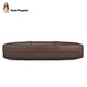 
Hush Puppies briefcase one-shoulder slanted handbag genuine leather clutch for men business bag computer bag gift brown