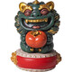 
BOSSY Forbidden City Style Cultural and Creative Stone Lion A pair of good things happens to creative crafts ornaments company personal souvenirs A pair of good things happens to [Bonus] + Base + Gift Box
