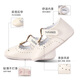 Tylanis baby step forward shoes spring new baby step forward shoes newborn indoor shoes lambskin shoes beige 17 suitable for foot length 11.0cm