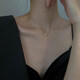 DRJEFUNs small fresh pearl clavicle necklace 2025 new women's young pendant fashion single necklace whole body 925