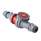 IP67 wasserdicht 63A125A Nylon Industrial Aviation Stecker Stecker Stecker Stecker 3 Core 4 Drähte 5 Löcher HFN-1342 63A Viercore Open Socket Rot