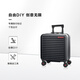 新秀丽（Samsonite）行李箱16英寸拉杆箱可扩容便携旅行箱包HG0墨黑色密码登机箱