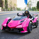 
Star Lulamborghini children's electric car four-wheel baby remote control baby toy car men and women can sit on people Military green [skin seat + soft tire + 12V14AH]