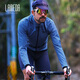Lampada Windbreaker Men's and Women's Windproof Cycling Suit Road Bike Top Cycling Jacket Black L