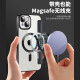 
LeBellian Applicable to iPhone 15 mobile phone case anti-fall flip leather case Apple 15 promax magnetic protective case 15plus fashion new style for men and women Apple 15 [dark purple] flip leather case