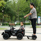 SHANGHAOJIA CAR para niños ASIENTOS DE CUTRO VERDADORES PARA APULTOS VEHÍCULO OFREDER BEBÉ COCHO REMOTO COCHE MENOS Y MEJORES Toy Toy CAR NIÑOS AVIDERO: Asiento de cuero + 12V Gran Batería + Bandeja