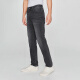 Lee Coole Hosen 25 Frühlings- und Sommer Neues Produkt 723 Slim Mid-Waist Gerade dünne nostalgische retro schwarze und graue Herren Jeans Schwarz und Grau 28