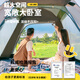Explorer (TAN XIAN ZHE) tent outdoor camping tent rainproof overnight 3 people-4 people tent sky curtain two-in-one fully automatic vinyl tent 3-5 people vinyl sunshade tent [high efficiency sun protection]