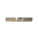 
Gucci men's belt fashion double-sided men's belt holiday gift brown color 245861 KGDHN 9767 110