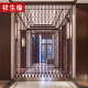 Xiangshengyuan (XSYUAN) peach wood gourd bead curtain door curtain partition curtain crystal curtain living room bedroom bathroom toilet entrance decoration crystal bead curtain hanging curtain half curtain screen support customization