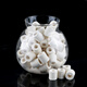 Sensen (SUNSUN) fish tank filter material ceramic ring glass ring bacterial house maifanshi respiratory ring biochemical ball 500g glass ceramic ring (6 capsules with water quality An Ding Capsules)
