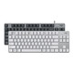 罗技（Logitech） K835机械键盘 有线游戏键盘 办公84键TTC轴 商务家用电竞键盘短款小尺寸台式机笔记本吃鸡键盘 k835红轴-蜡笔小新