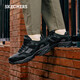 斯凯奇（Skechers）男鞋夏季透气厚底老爹鞋休闲熊猫鞋软底运动鞋237067