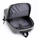 Double Star Backpack for men's computer bag backpack for women 16-inch school bag junior high school high school college students large capacity notebook bag gray [16-inch standard version]