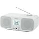 Sony Direct Mail from Japan CFD-S401 Radio Tape Player CD Player Alarm Clock All-in-one Requires Transformer, Need to Take Out the Battery for Plug-In Use CFD-S401 W White