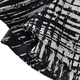 PORTS spring and summer new skirt pleated skirt LM8S028MPT031 black print M (6)