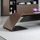 TONGTA solid wood leather boss desk office desk simple modern executive desk high-end fashion president desk manager desk office light luxury business boss desk 2.0 meters boss desk 2000*1800*660