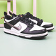 耐克（NIKE）板鞋女鞋2025新款夏季Dunk Low低帮轻便运动鞋时尚透气休闲鞋 DH9764-001黑白小熊猫金银勾 38.5