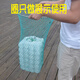 Yuxiyuan Yuxiyuan handmade fishing net fishing net pocket copy net accessories fishing net pocket thickened and large mesh fish catching fishing gear diameter 45-55 net depth 80 mesh 2 cm