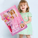 Yasni vestido de muñeca set de muñeca grande princesa muñeca juego de muñecas juguetes para niñas para niños de 3 a 6 cumpleaños regalo