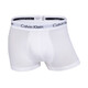 Calvin Klein underwear men's ck three-pack jacquard cotton anti-pinch hip low waist boxer underwear U2664 XL Chinese Valentine's Day gift