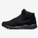 Nike (NIKE) casual shoes men's shoes summer sports shoes Hoodland Suede Martin boots outdoor high top shoes 654888-090 black 40.5