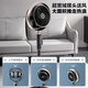 AIRMATE's new supreme version circulation fan, 0 noise, golden ring electric fan, three-way voice remote control, touch floor fan, negative ion purification filter, antibacterial blade fan FA18-SRDI121, intelligent remote control circulation purification