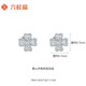 Liuguifu Jewelry Platinum Earrings Women's PT950 Earrings Heart Lucky Flower Sparkling Earrings Birthday Gift 1.95g