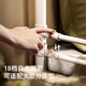 Maruya crib fence baby anti-fall guardrail bed bedside anti-fall baffle 1.8+2.0 punch-free double-sided installation
