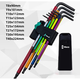 WERA WERA HEX LAVERA/HEX CLAVE ACERADO ACERADO INOXIMO CROMIUM Vanadium Steel Hexagon Rod 1.5- 967sspkl/Color Plum Wrench T8-T40